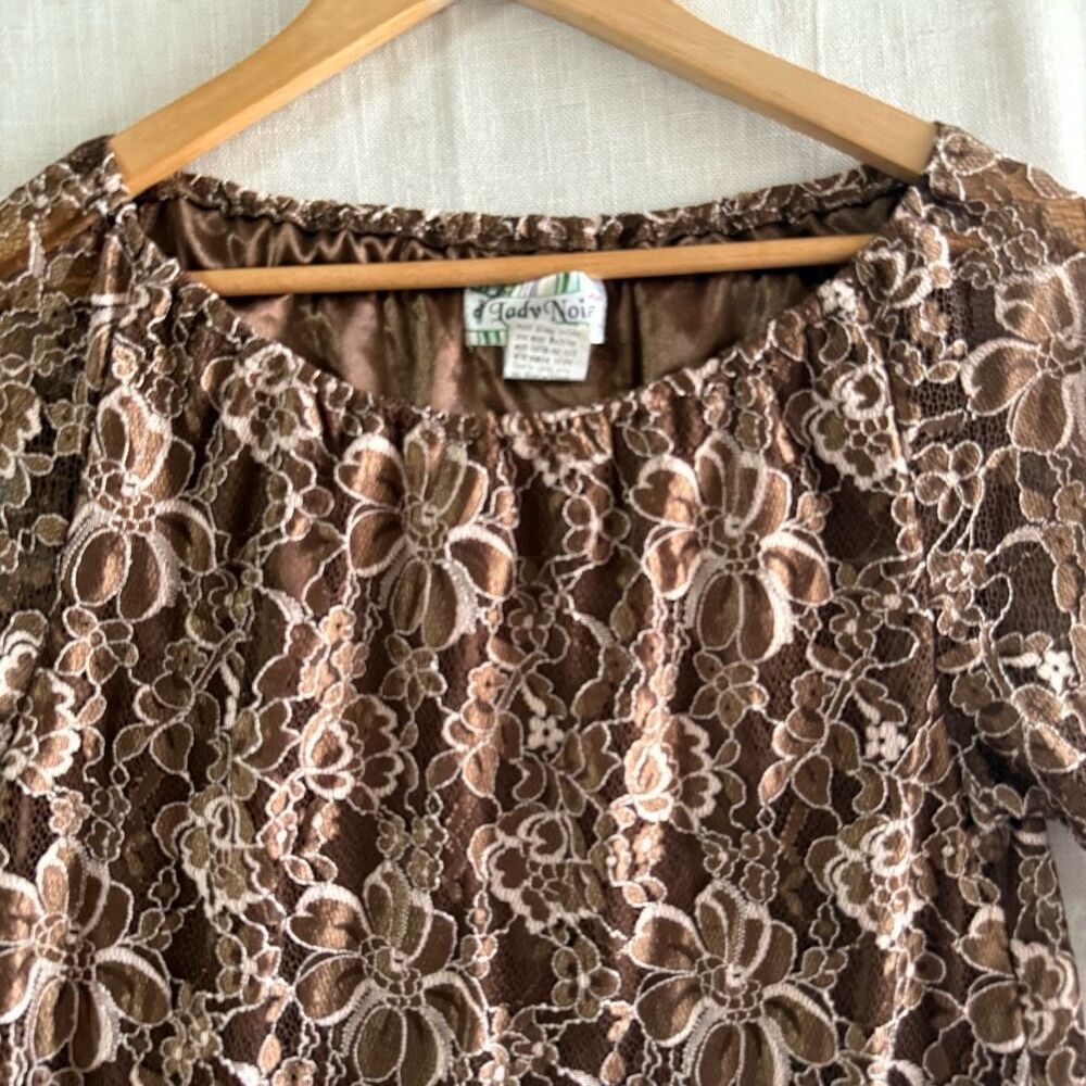 Lady Noiz Floral Lace‎ Dress S Cottagecore Festival Vibes - Picture 5 of 16
